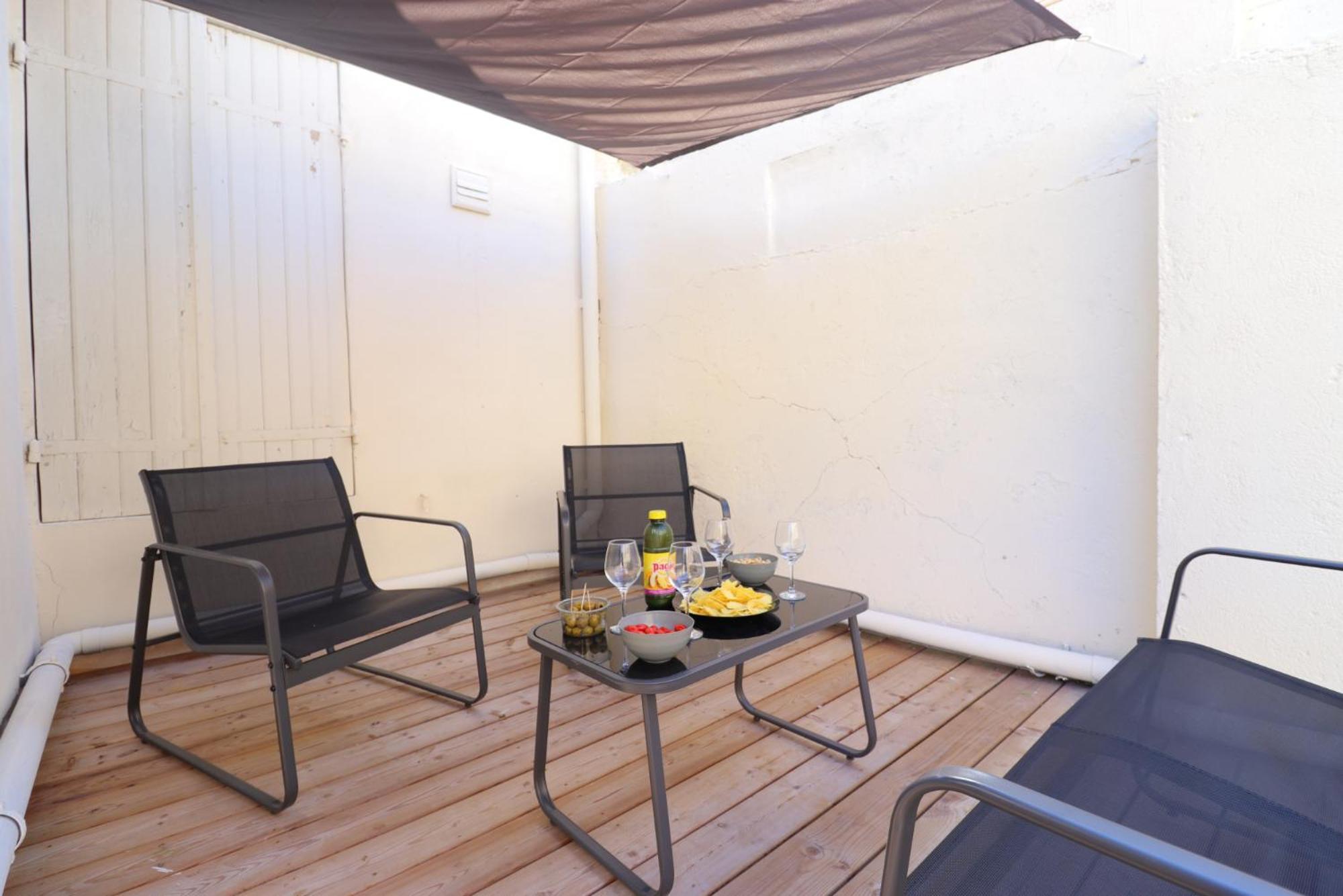 Apartmán Le Terrazza - T3 Hyper-Centre Avec Terrasse Privative Bergerac Pokoj fotografie