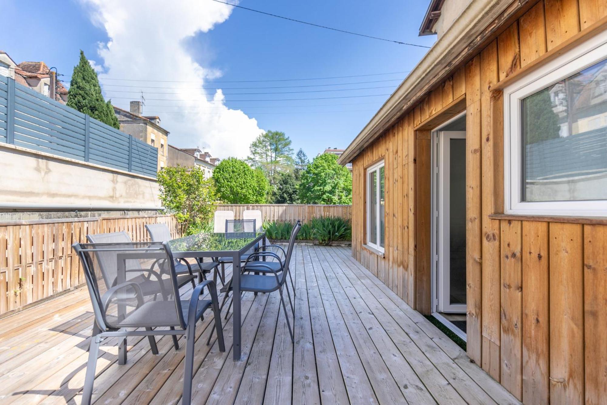 Apartmán Le Terrazza - T3 Hyper-Centre Avec Terrasse Privative Bergerac Exteriér fotografie